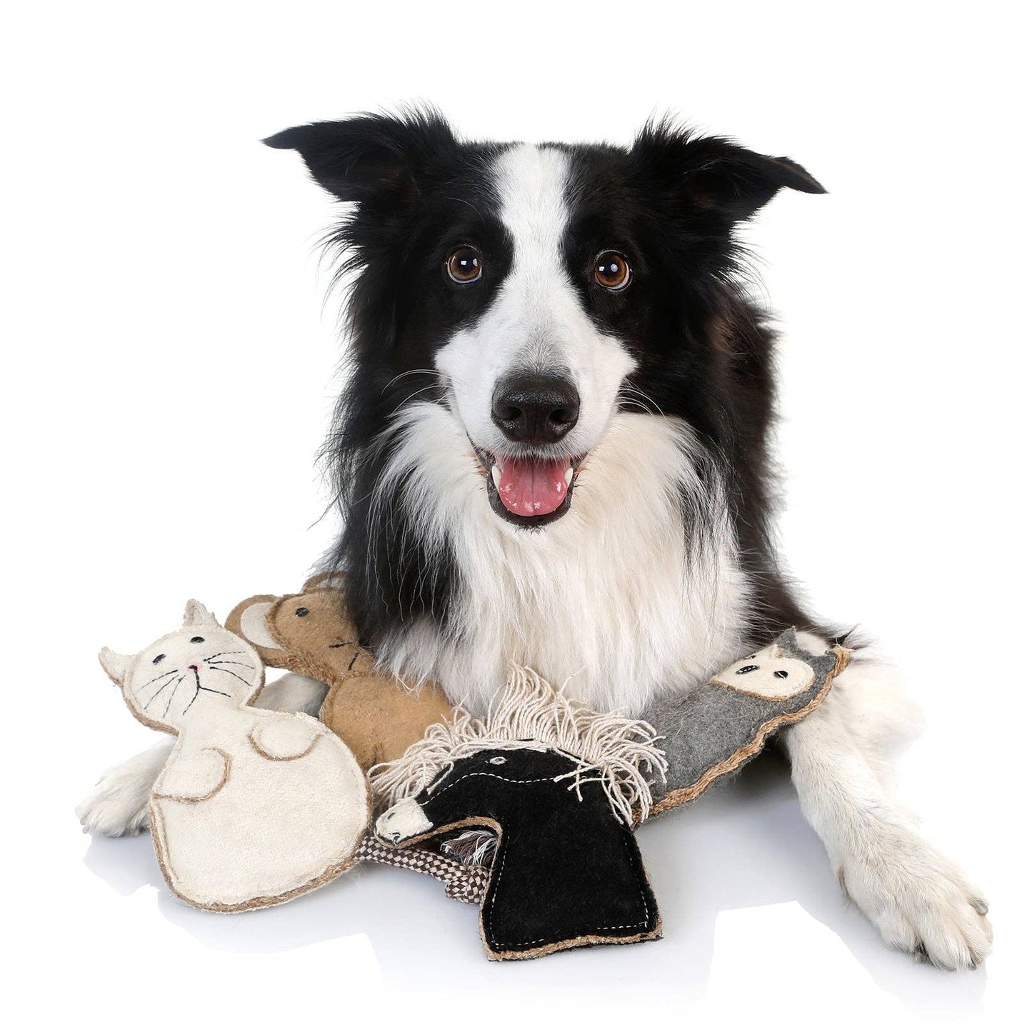 FELT ANIMAL DOG TOY | Gertie Galah