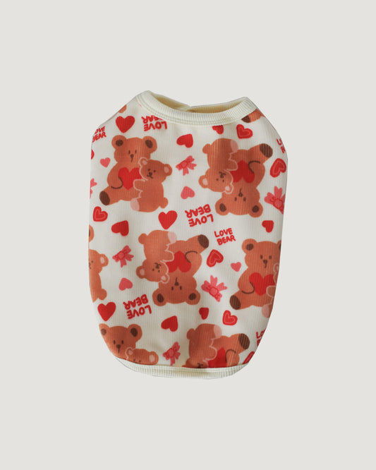 Côte à Côte - LOVE BEAR SOFT VEST | Ivory