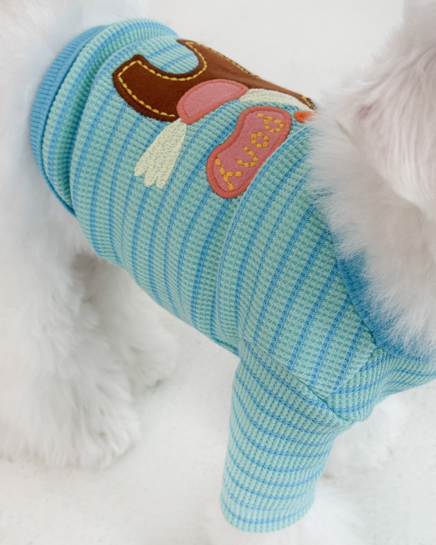 Côte à Côte - HAPPY PONY CARDIGAN | Sky Blue