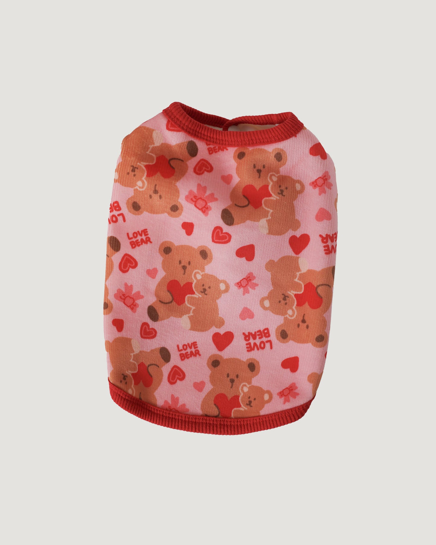 Côte à Côte - LOVE BEAR SOFT VEST | Pink