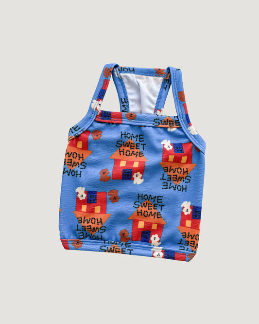 HOME MESH COOLING CROP TOP
