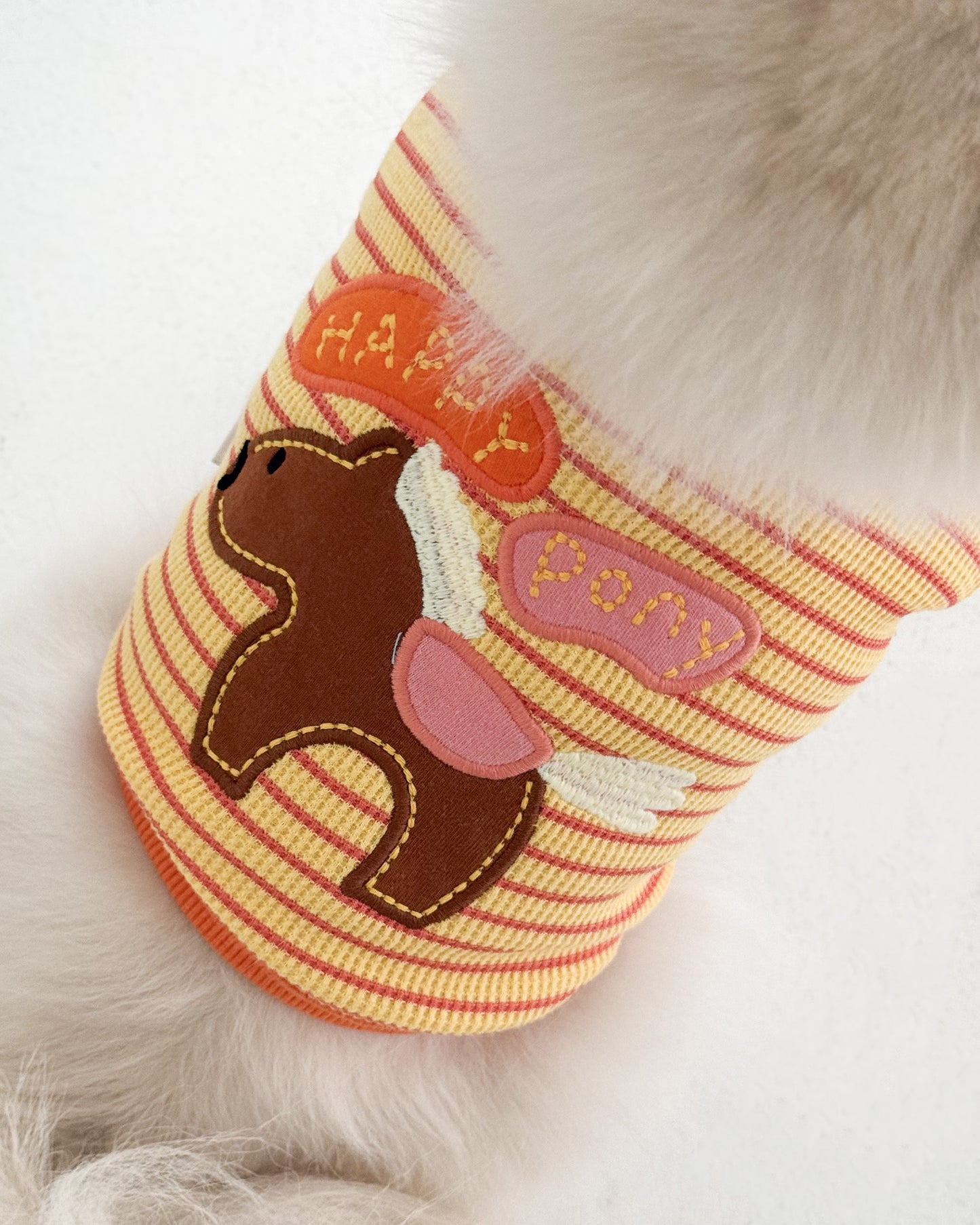 Côte à Côte - HAPPY PONY CARDIGAN | Tangerine