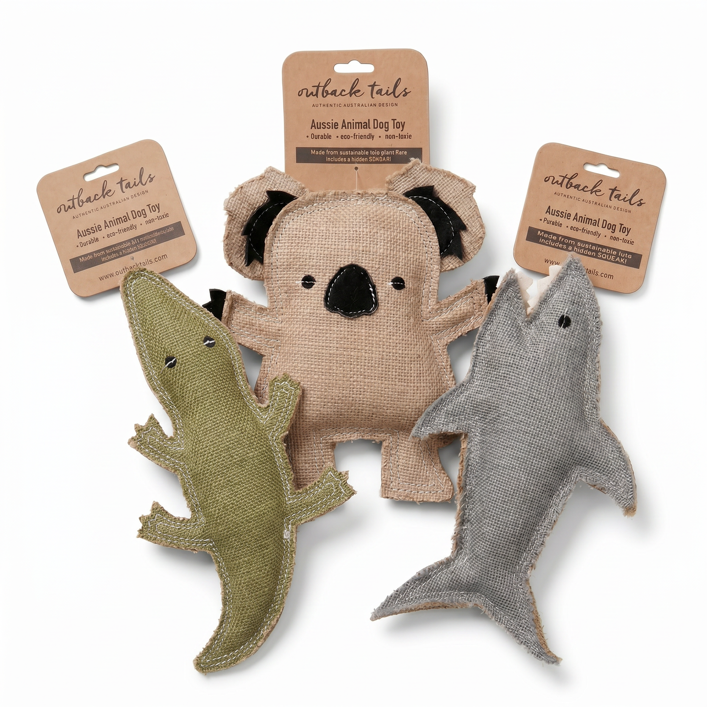 JUTE ANIMAL DOG TOY | Koala