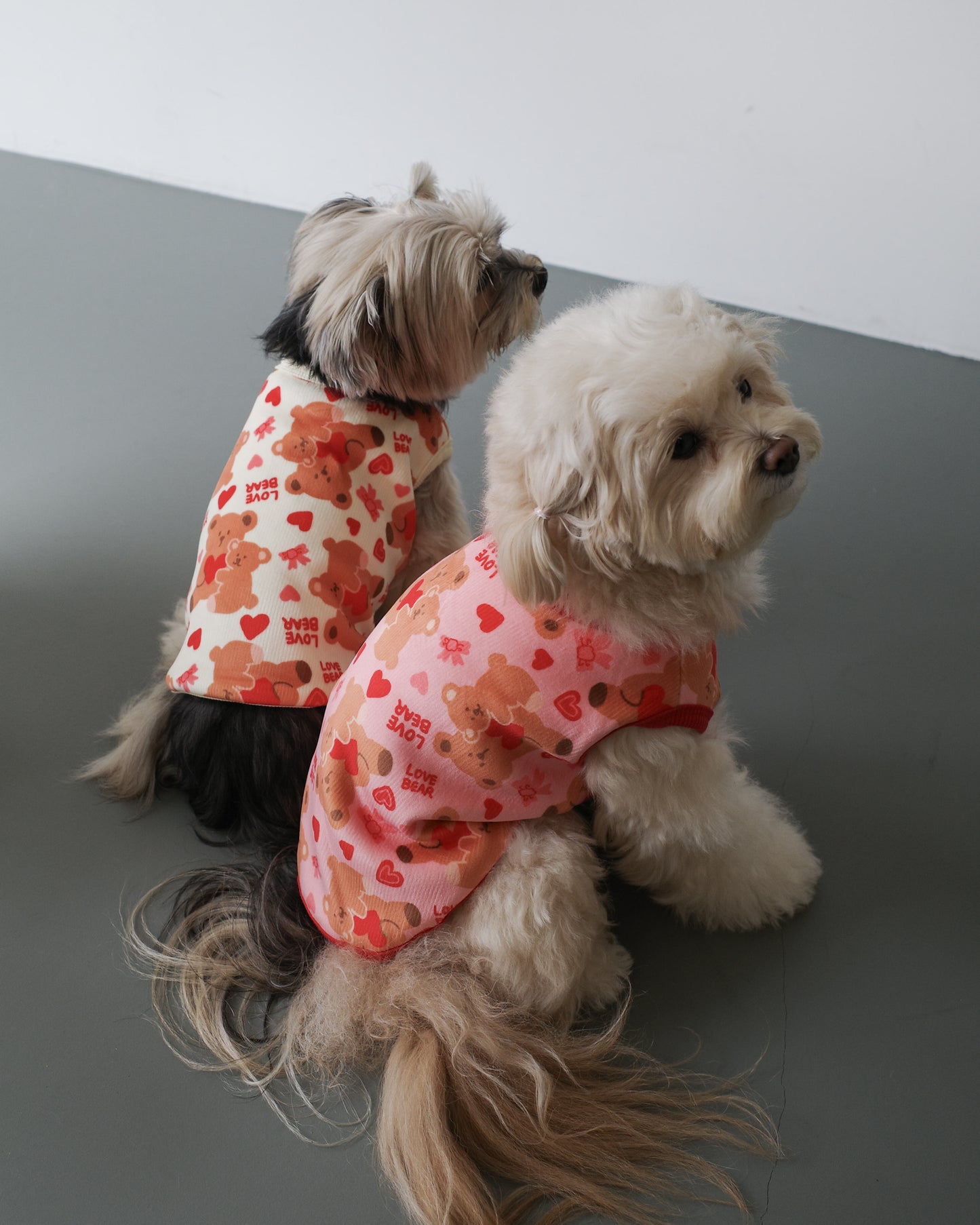 Côte à Côte - LOVE BEAR SOFT VEST | Pink
