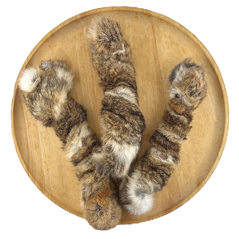 FURRY RABBIT SKIN TWIST