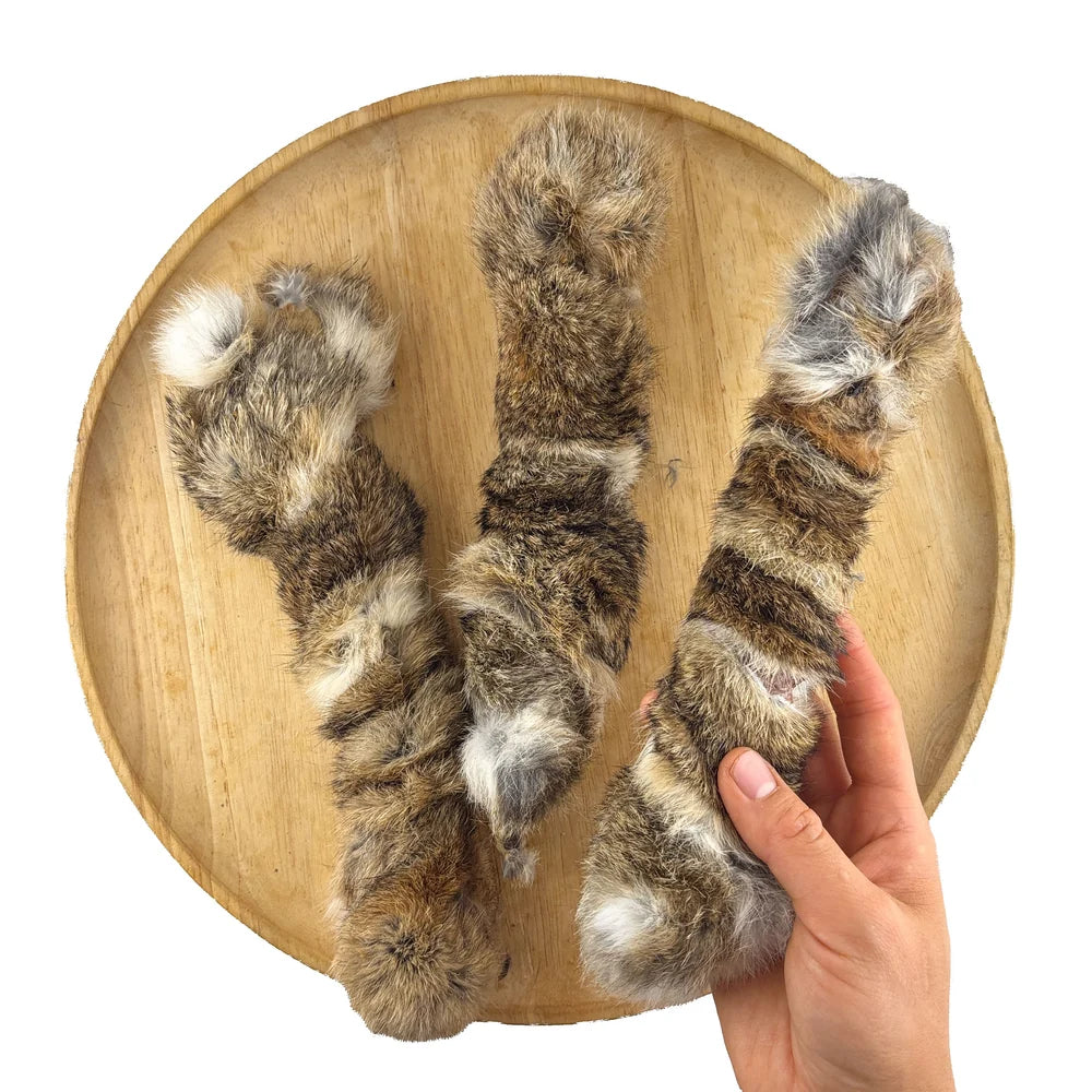 FURRY RABBIT SKIN TWIST