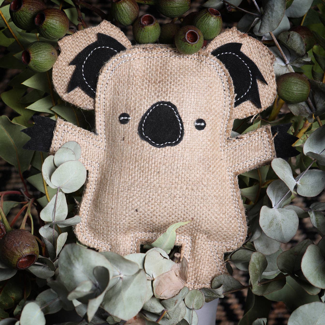 JUTE ANIMAL DOG TOY | Koala