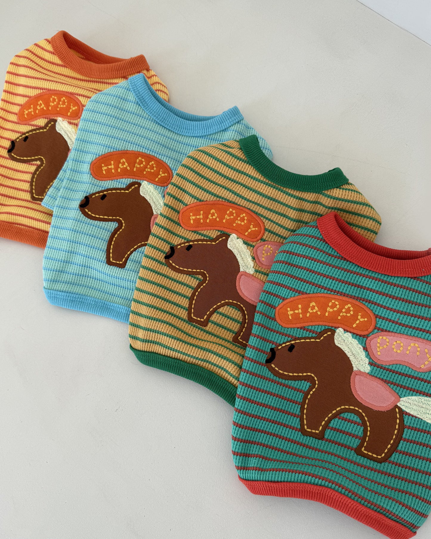 Côte à Côte - HAPPY PONY CARDIGAN | Tangerine