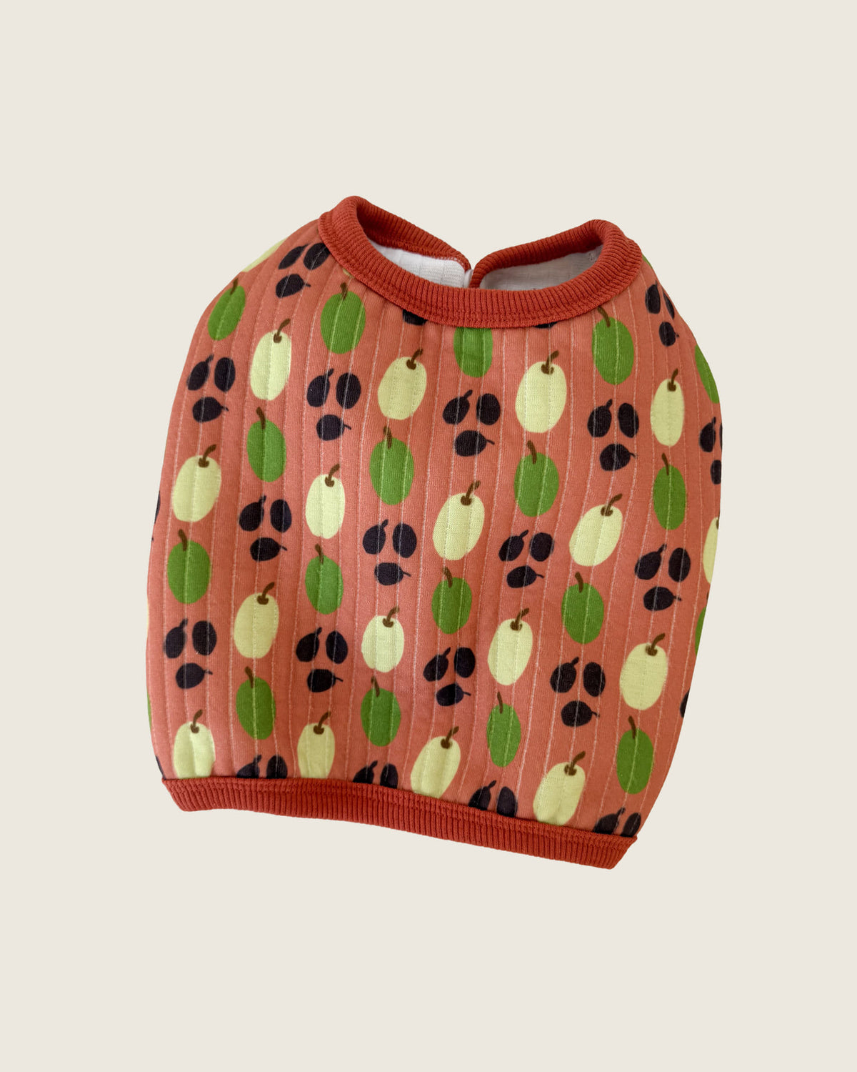 OLIVE CROP VEST | Coral