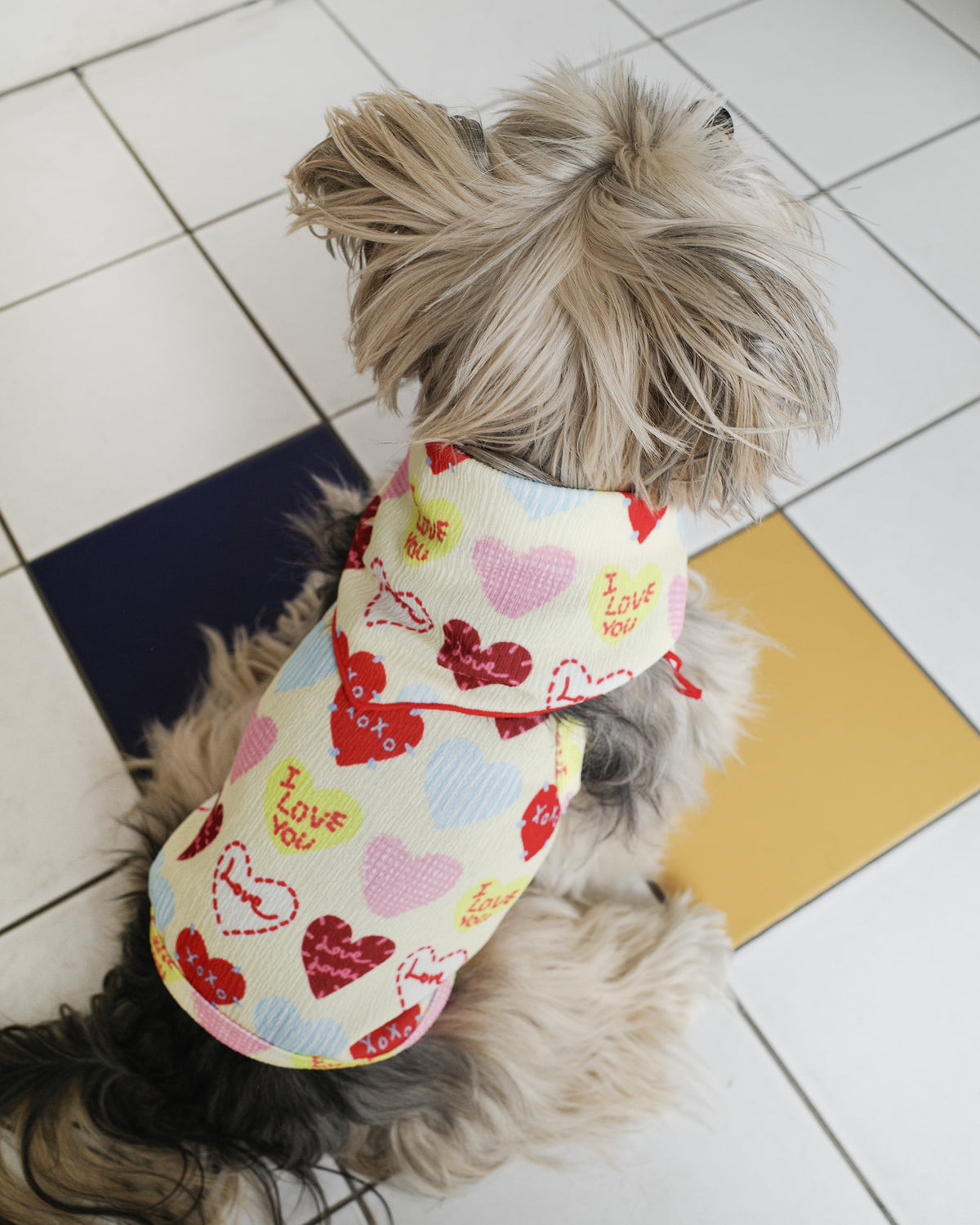 HEART PATCHWORK CROP TOP