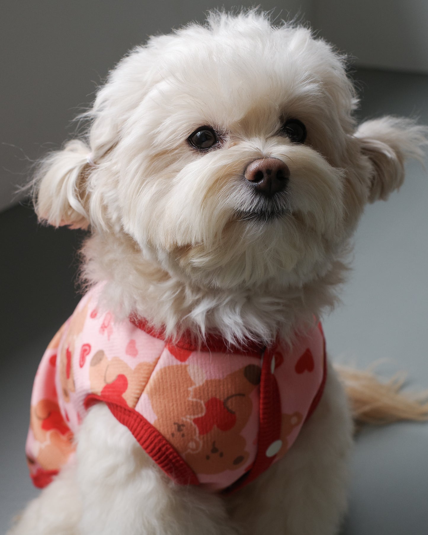 Côte à Côte - LOVE BEAR SOFT VEST | Pink