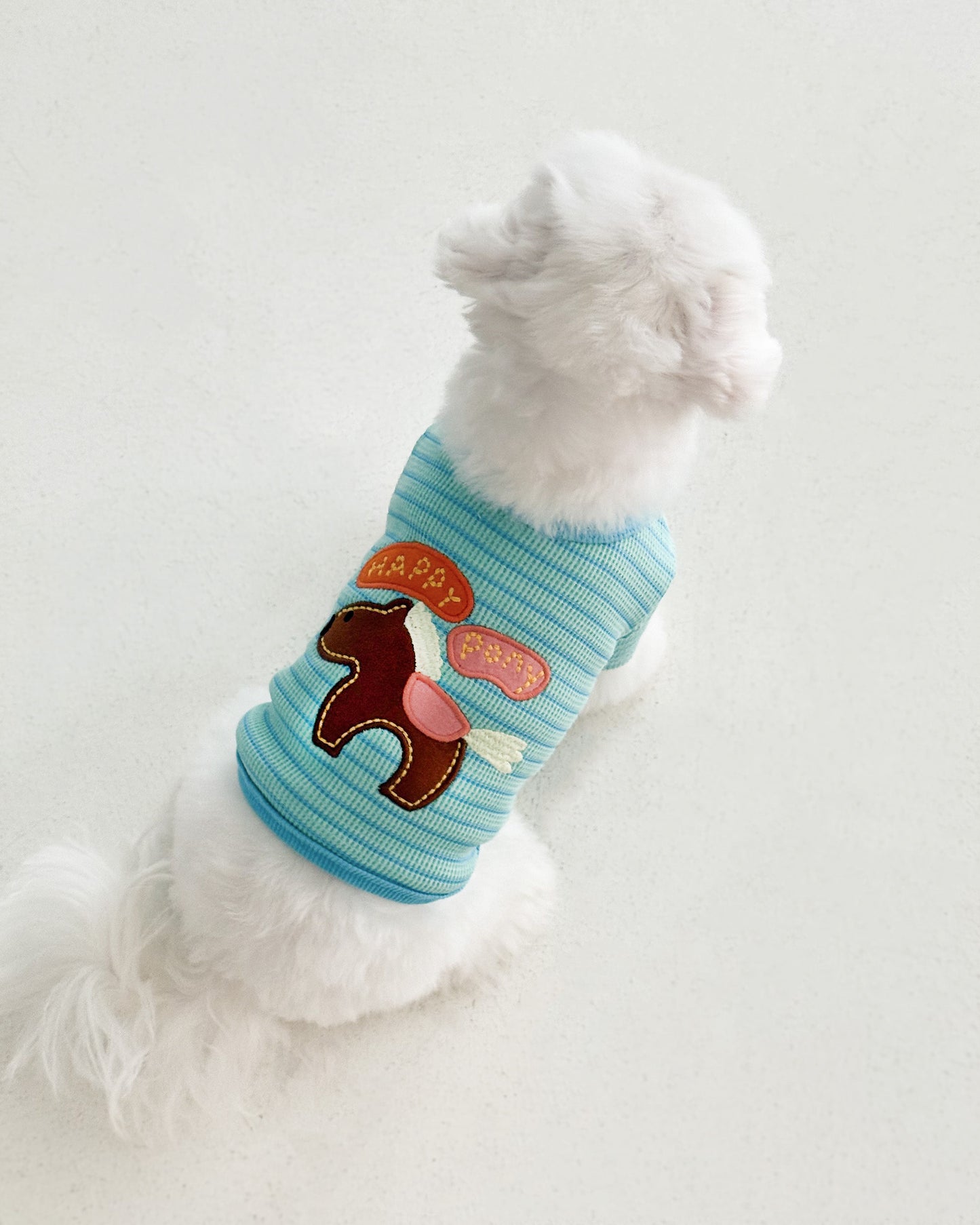 Côte à Côte - HAPPY PONY CARDIGAN | Sky Blue