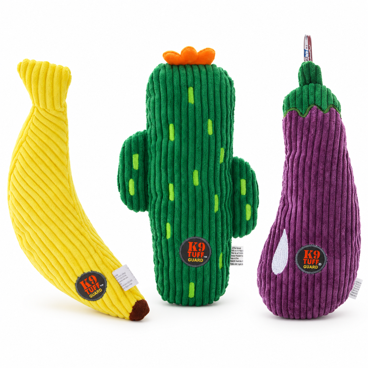 GARDEN SQUEAKY TOYS 🌵🍌🍆