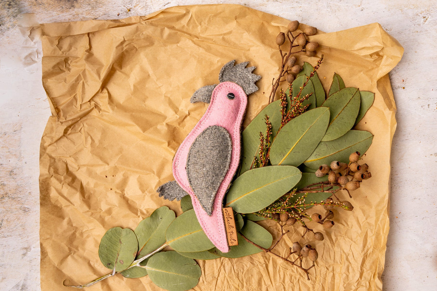 FELT ANIMAL DOG TOY | Gertie Galah