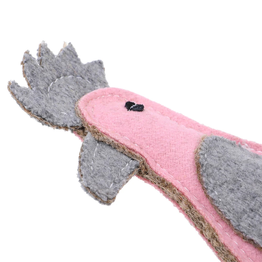 FELT ANIMAL DOG TOY | Gertie Galah