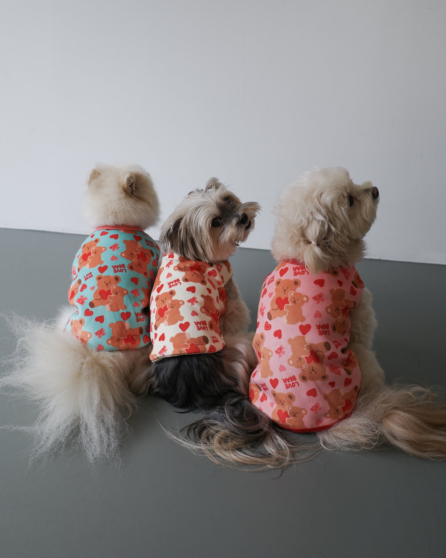 Côte à Côte - LOVE BEAR SOFT VEST | Pink