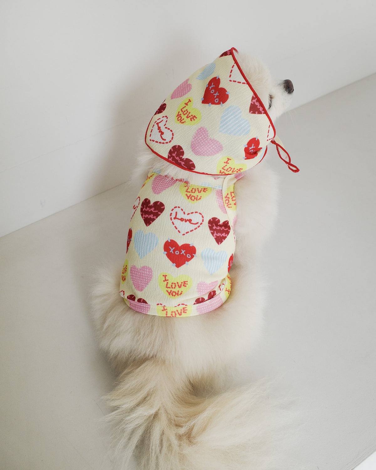 HEART PATCHWORK SCARF